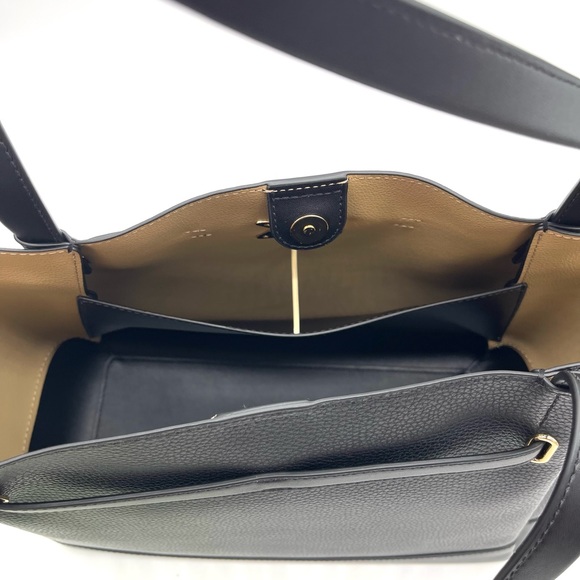 Michael Kors Reed Large Belted Tote Bag Black - Picture 6 of 10